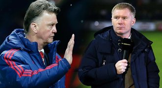 Van Gaal našel viníka: Za negativní atmosféru může expert Scholes