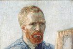 Jeden z van Goghových autoportrétů