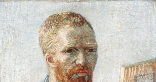 Jeden z van Goghových autoportrétů