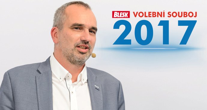 Roman Váňa, poslanec a lídr kandidátky ČSSD v Olomouckém kraji v debatě Blesk Volební souboji 2017 na téma Do Zbraně!