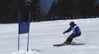 Novinářského mistrovství republiky v lyžování se zúčastnil i žokej Josef Váňa