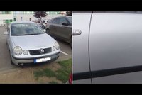 Ženu štvala zaparkovaná auta: Svazkem klíčů poškrábala lak, odhalila ji kamera