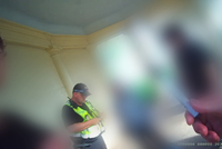 Vandalové si zadělali na malér: Pod Petrovem počmárali památkově chráněnou kolonádu