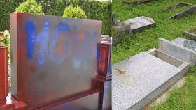 V Tanvaldu někdo zaútočil na místní hřbitov (ilustrační foto).