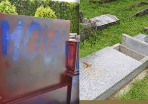 V Tanvaldu někdo zaútočil na místní hřbitov (ilustrační foto).