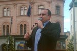 Předseda DS Tomáš Vandas při svém projevu