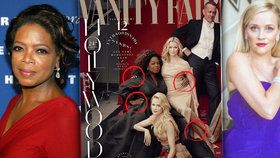 Výroční hollywoodský speciál Vanity Fair: Oprah a Reese mají o končetinu navíc!