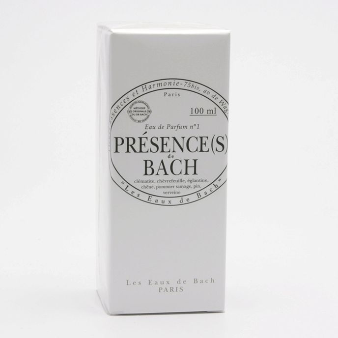 Parfémovaná voda. Les Fleurs de Bach pro hramonii a uvolnění, Présences de Bach 55 ml, www.biooo.cz, 1 239 Kč.