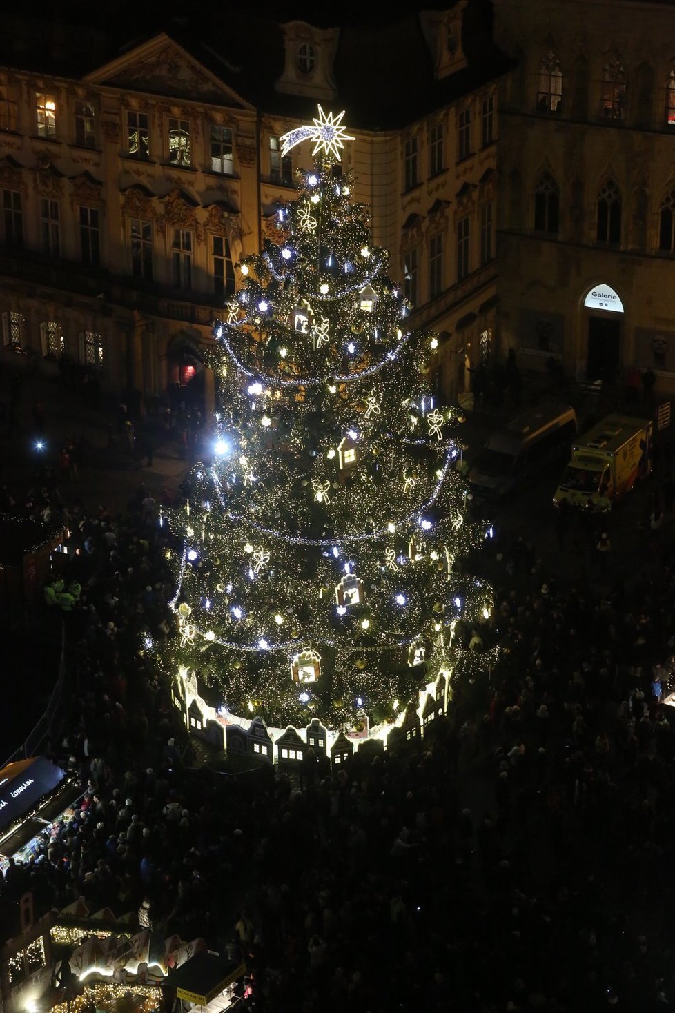 Vánoční strom pro Prahu