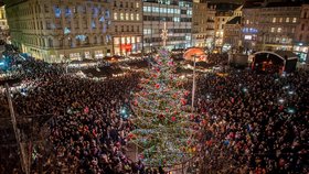 Brněnské Vánoce v roce 2018. Během adventu na ně přišlo 1,5 milionu lidí.