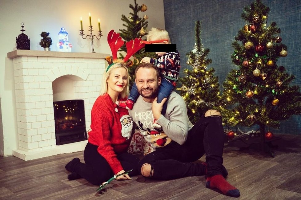 Vánoce hvězd: Marek Dědík s rodinou