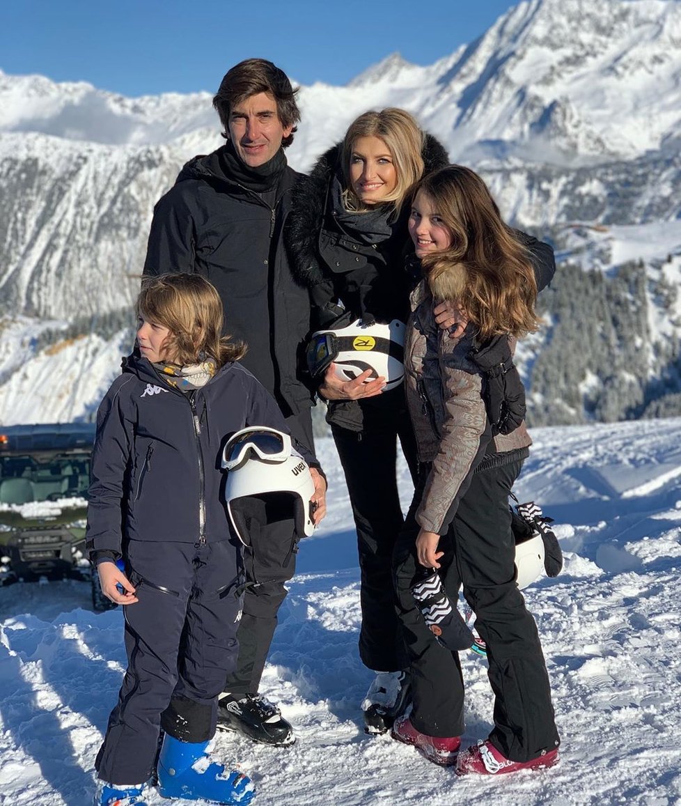 Vánoce hvězd: Tereza Maxová s rodinou