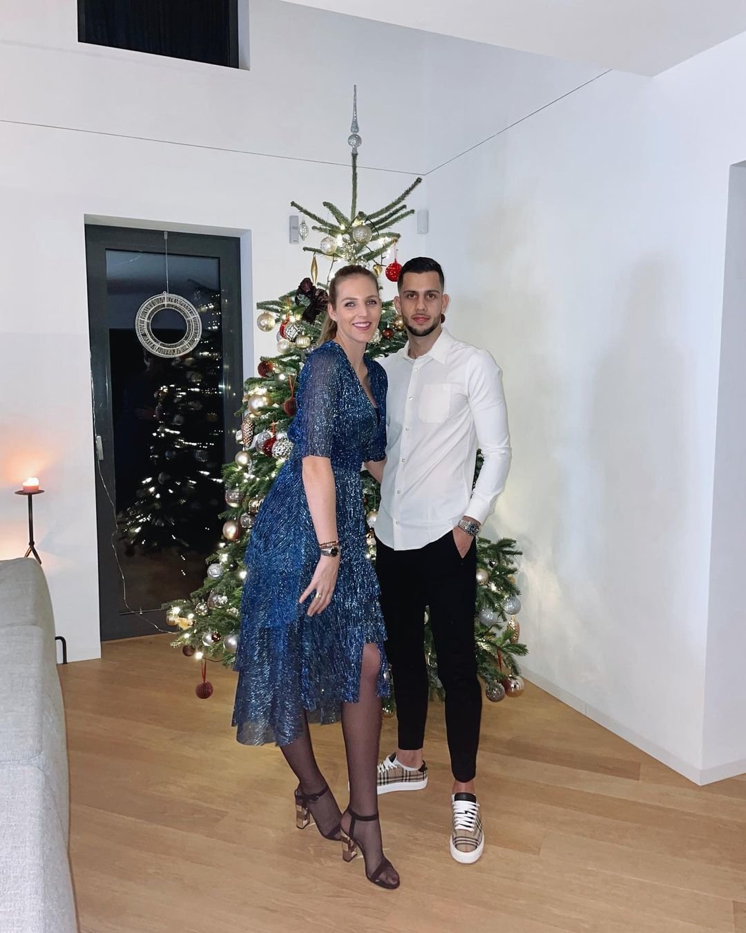Kristýna Plíšková si užila další Vánoce s milovaným Dávidem