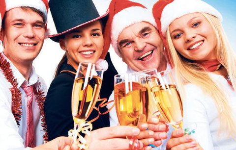 10 rad, jak přežít vánoční večírek 