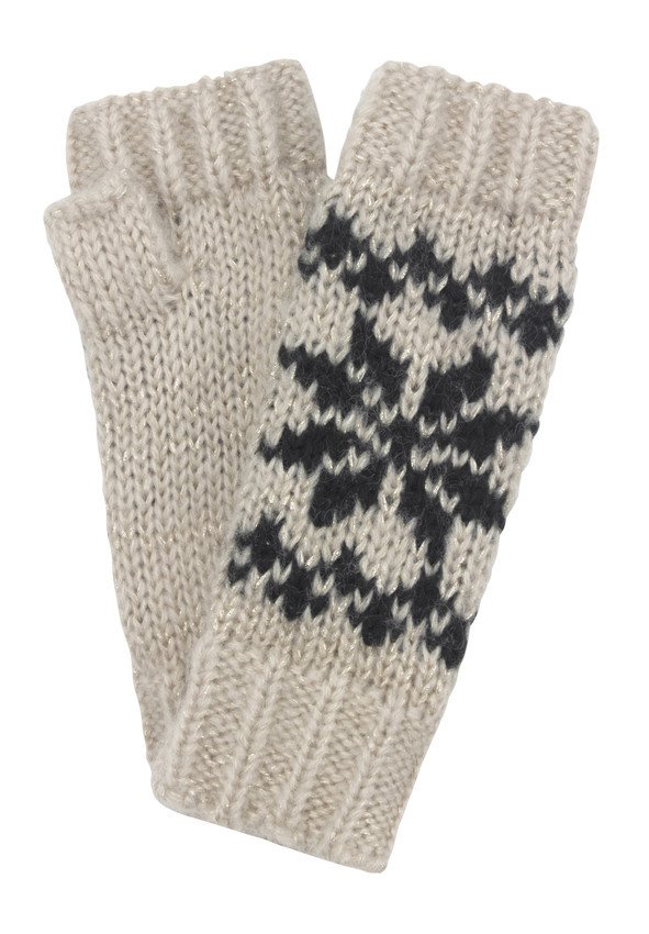 Vánoční bezprstové rukavice, MS, 399 Kč.