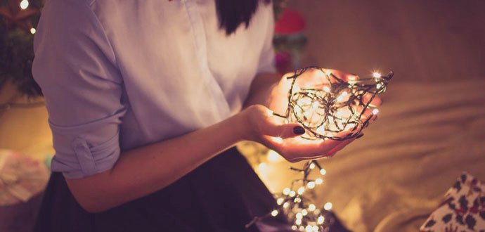 Vykouzlete vánoční atmosféru pomocí světelného řetězu