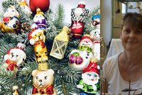 Hitem vánočních stromečků jsou opět figurky: Martina je maluje už 27 let!