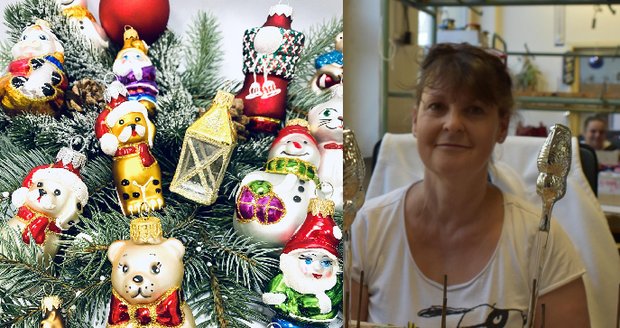 Hitem vánočních stromečků jsou opět figurky: Martina je maluje už 27 let!