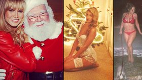 Vánoční pozdravy zahraničních celebrit: Od stromečku i z dovolené