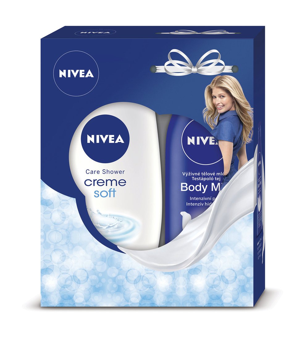 Balíček Nivea Jemnost Cena: 209 Kč Kde: síť drogerií DM, Rossmann, Teta