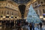 Vánoce v italském Miláně (7.12.2020)