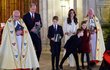 Královský předvánoční koncert: Princ Louis zlobil a sfouknul svíčku