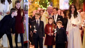 Princ Louis (5) lumpačil na královském předvánočním koncertě: Sfouknu tě jako svíčku!