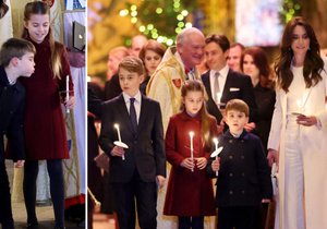 Princ Louis (5) lumpačil na královském předvánočním koncertě: Sfouknu tě jako svíčku!