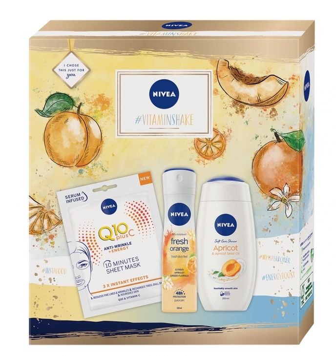 Dárkove balení #vitaminshake pro energii, Nivea, 269 Kč