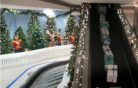 Dojemné video: Cestující dostali na letišti vysněné vánoční dárky!