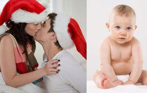 Milujte se a množte se: Na Vánoce lidé počnou nejvíce dětí