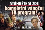 Stáhněte si kompletní televizní vánoční program