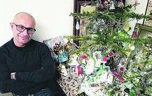 Simon Bukaj (46) z Týniště nad Orlicí: Vánoce slaví  v retro stylu