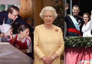 Královské rodiny přejí veselé Vánoce!
