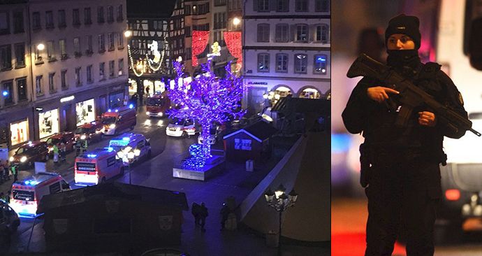 Vánoční trhy ve Štrasburku narušil krvavý masakr.