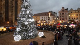 Vánoční trhy v Plzni