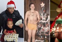 Opravdové nadělení pod stromečkem: Ty nejtrapnější vánoční fotografie!