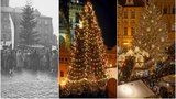 Historie stromů na Staroměstském náměstí: Jak vypadaly za protektorátu nebo za normalizace?