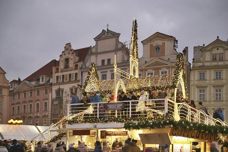 Vánoční trhy na Staroměstském náměstí, 2017