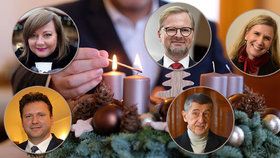 Čeští politici přejí veselé Vánoce. Někteří to pojali originálně.