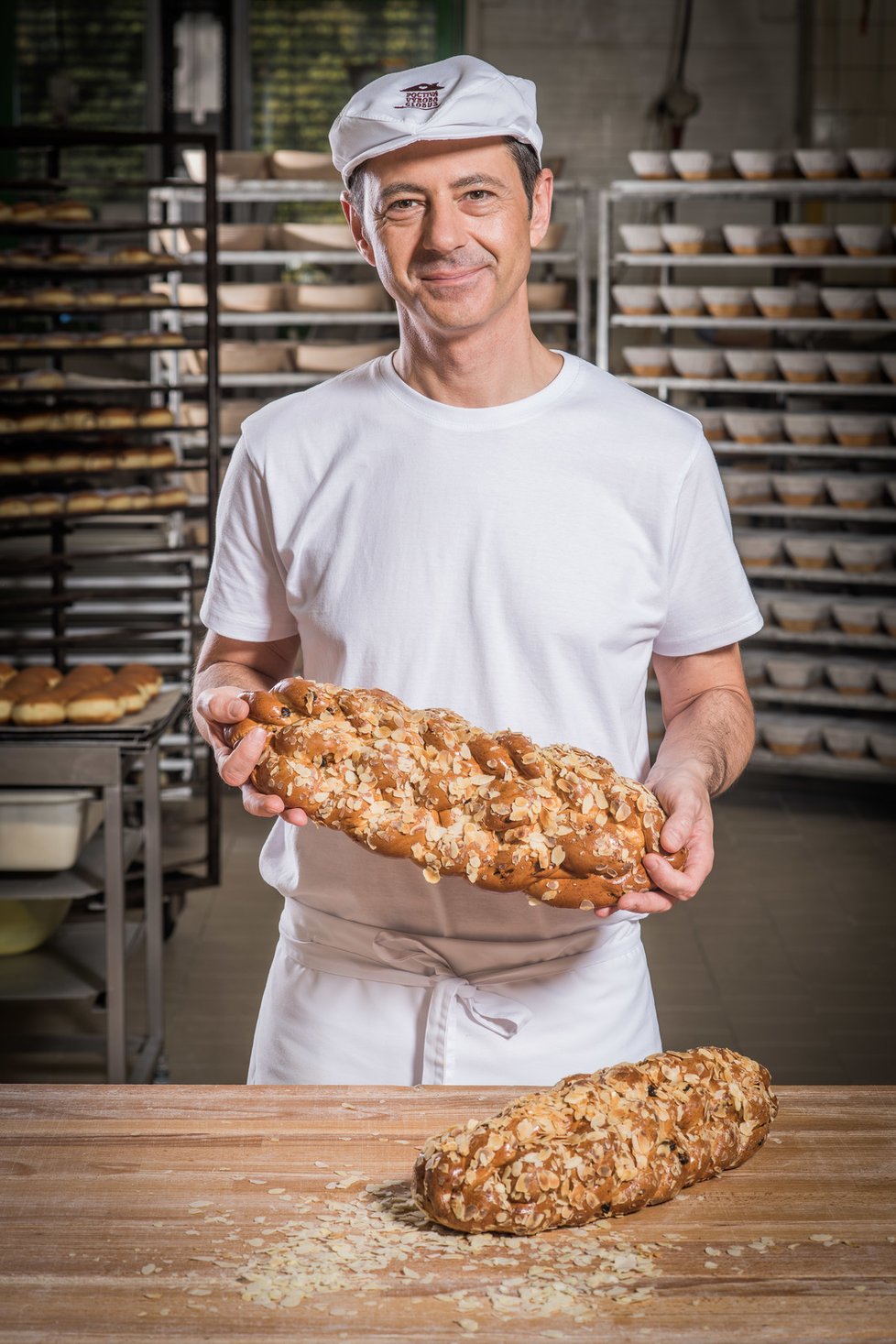 Šéf pekařů a cukrářů hypermarketů Globus Pavel Meduna.