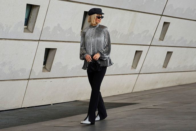 Módní influencerka Xenia Adonts Módní influencerka Xenia Adonts