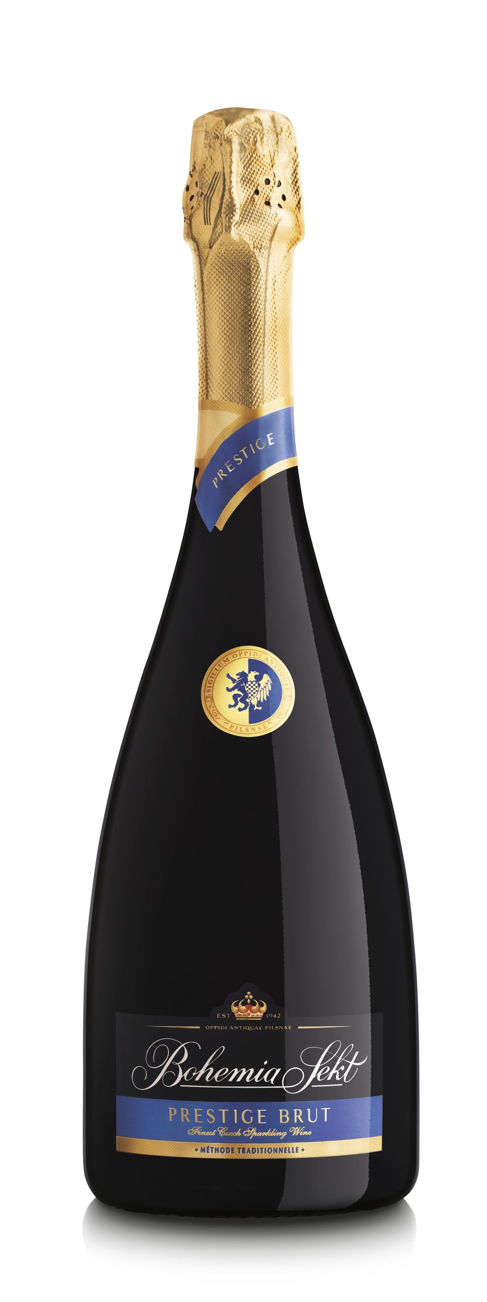 Bohemia Sekt Prestige_brut. Cena 239 CZK. K zakoupení www.osobnivinoteka.cz