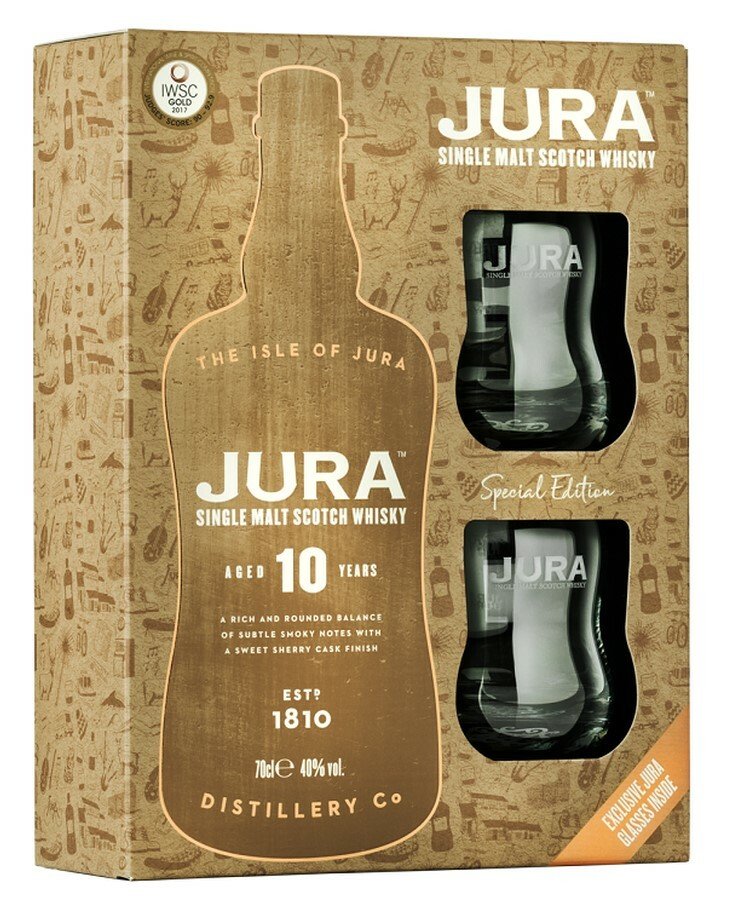 Whisky Jura v dárkovém balení