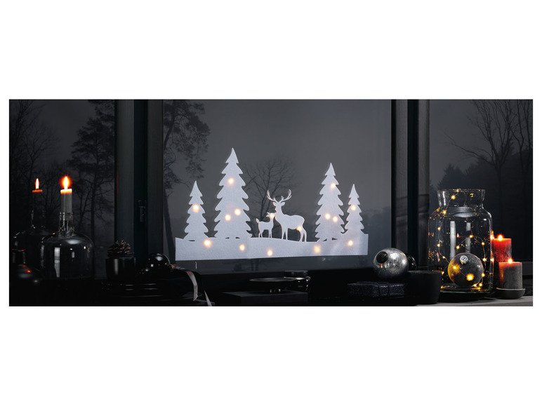 Livarno Home Okenní LED dekorace, www.lidl-shop.cz, 169 Kč