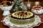 Slavnostní vánoční dort Evy Urmaničové z blogu Jen tak si upéct.