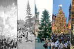 Jak šel čas s vánočním stromem na Staroměstském náměstí… Který se vám nejvíce líbí?
