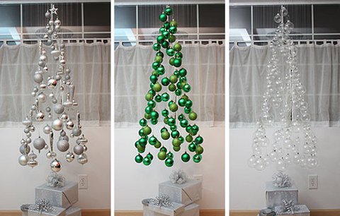 Vánoční stromek z polštářů nebo ozdobiček? Nechte se inspirovat!