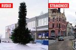 Strakoničtí ještě dopadli dobře. Ruské městečko má vánoční stromek připomínající penis.