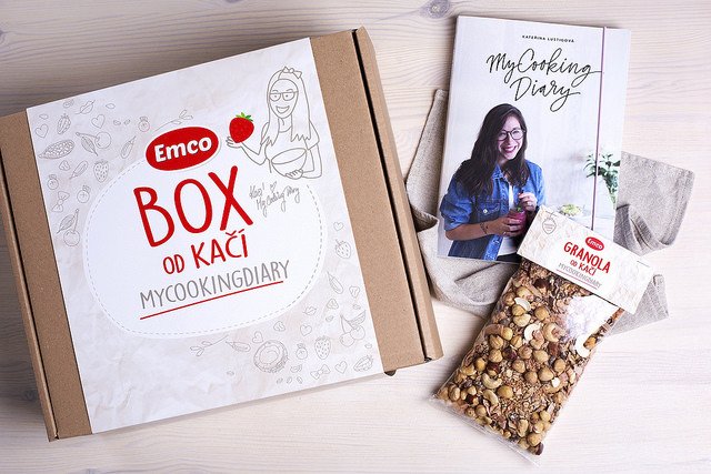 Produktový box (19 výrobků) od foodblogerky My Cooking Diary, www.emco.cz, 840 Kč